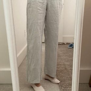Linen Greg Wide Leg Trousers